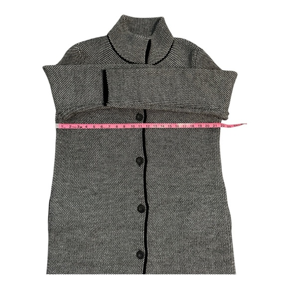 🖤 Gio & Gio Made in Italy Wool Blend Cardigan – Size XL - Picture 5 of 7